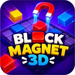 Icône de Block Magnet 3D